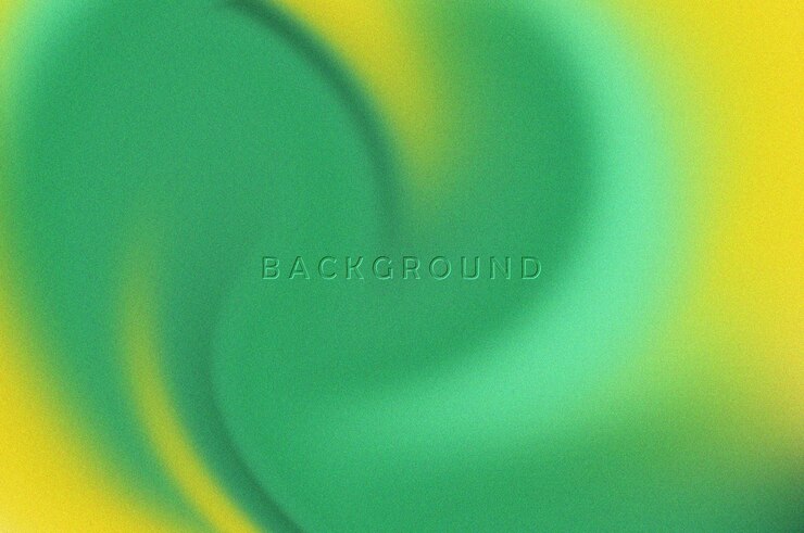 PSD sfondo astratto con un vortice verde e giallo