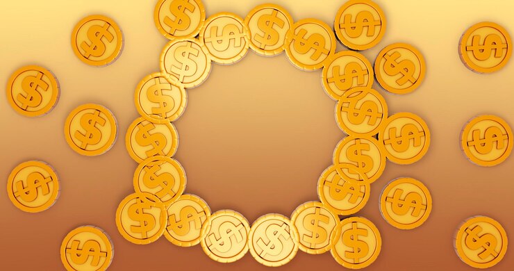 PSD sfondo coin