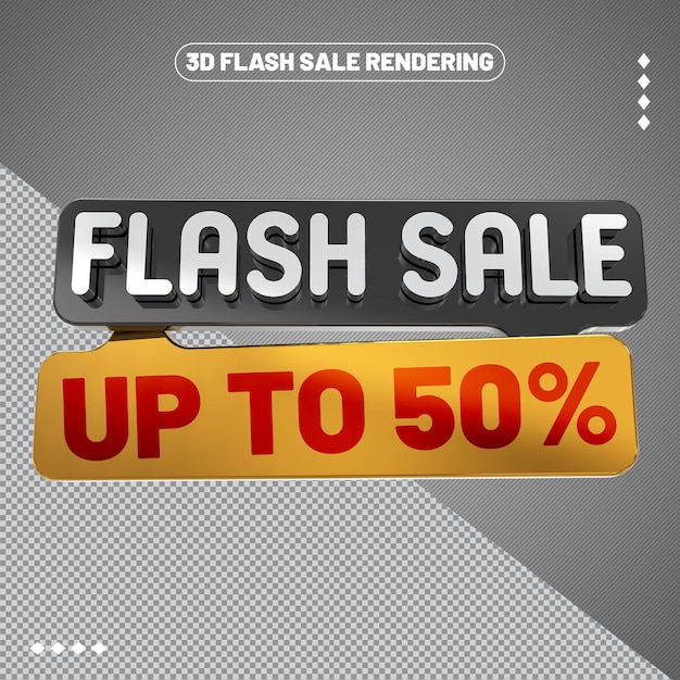 Sfondo di vendita flash con sconto