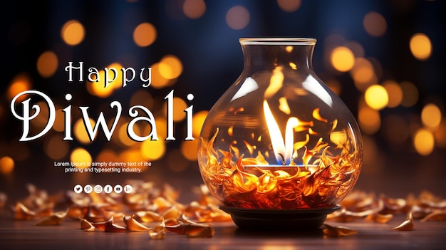 Sfondo felice Diwali