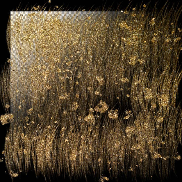 Sfondo glitterato su sfondo trasparente
