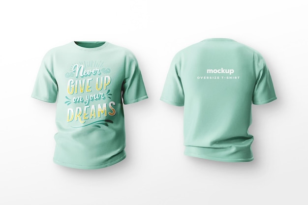 Sfondo modificabile modello PSD mockup camicia azzurra