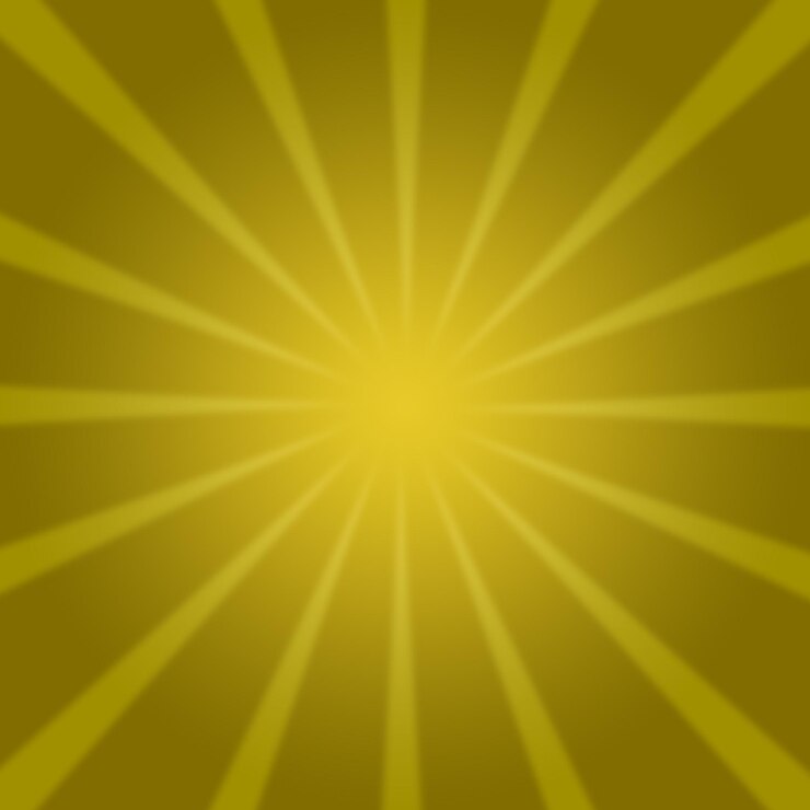 PSD sfondo quadrato giallo astratto con effetto sfocato bagliore