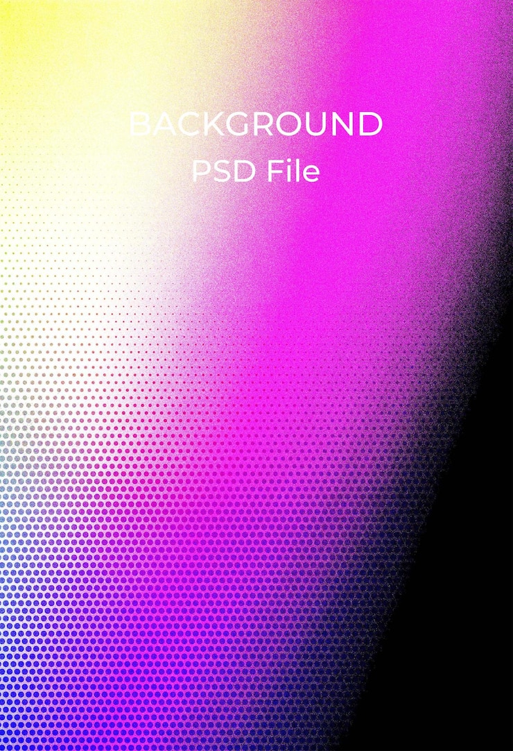 PSD sfondo viola e rosa con le parole indietro in basso