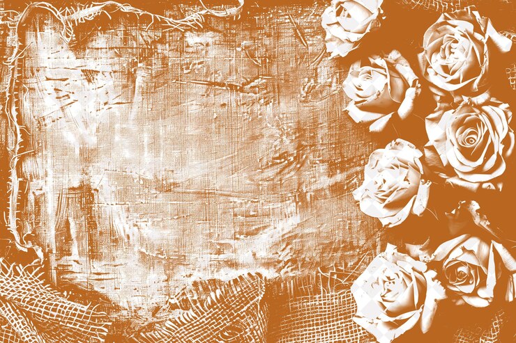 PSD shabby chic rahmen mit burlap und rosen gewickelt, was ein e png kreatives hintergrunddesign hinterlässt