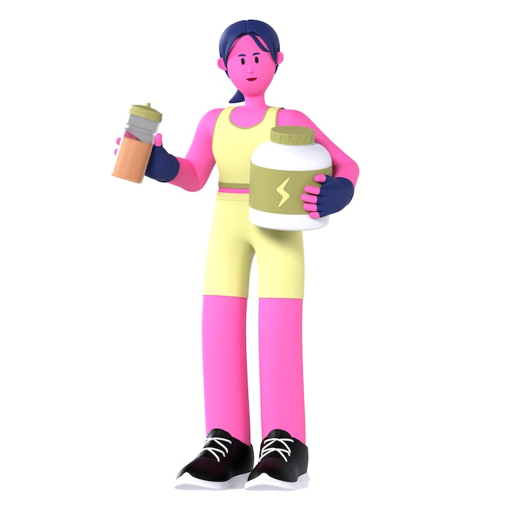 PSD shake de protéines de lactosérum pour filles