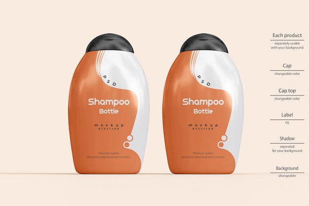 Shampoo-flaschenmodell