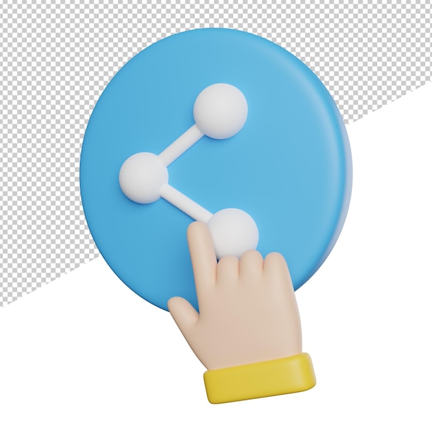 Share Sign Button Un Cercle Bleu Avec Un Cercle Bleu Avec Un Cercle Blanc Et Le Mot Lien Dessus