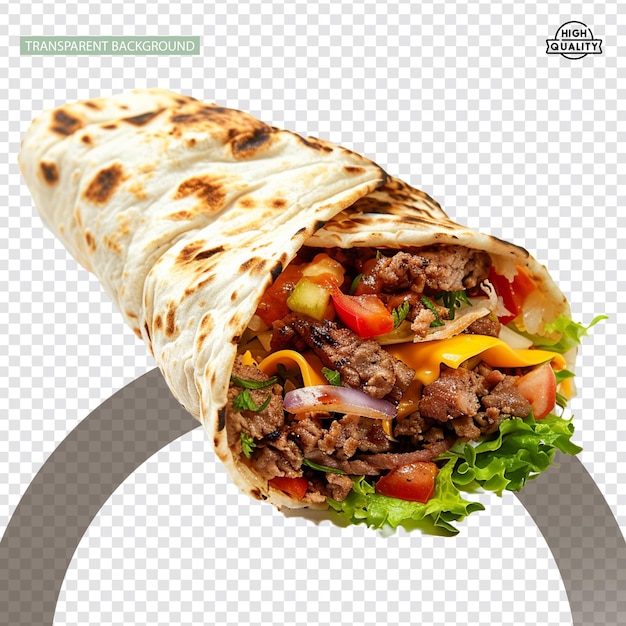 Shawarma estilo de vida de comida mediterrânea vida autêntica