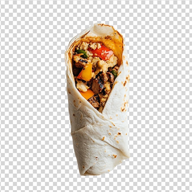 Shawarma Isolado em fundo branco
