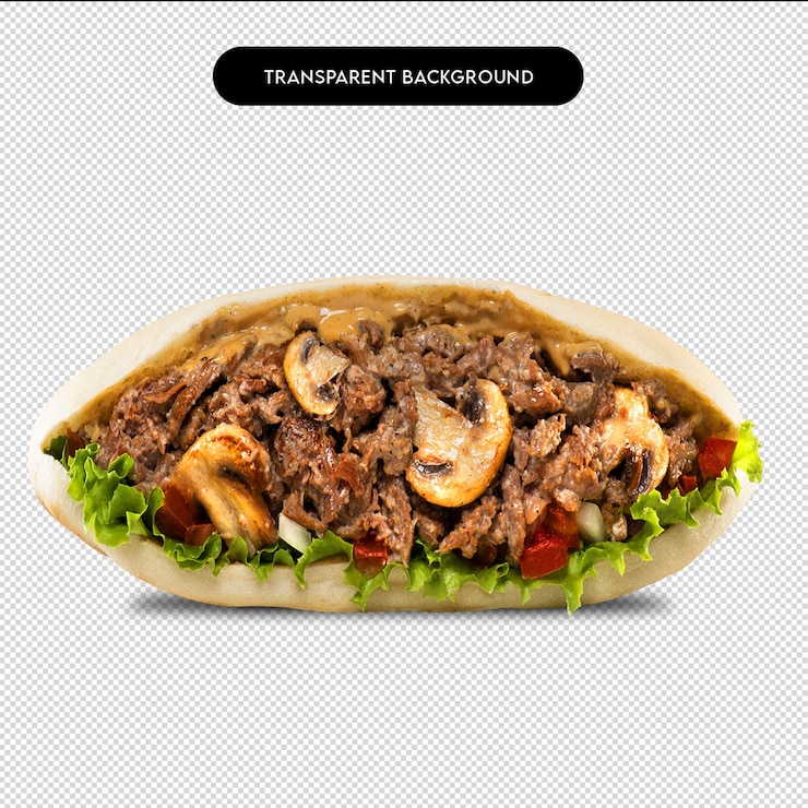 PSD shawarma turc et doner kebab food png pour les images de la cuisine du moyen-orient