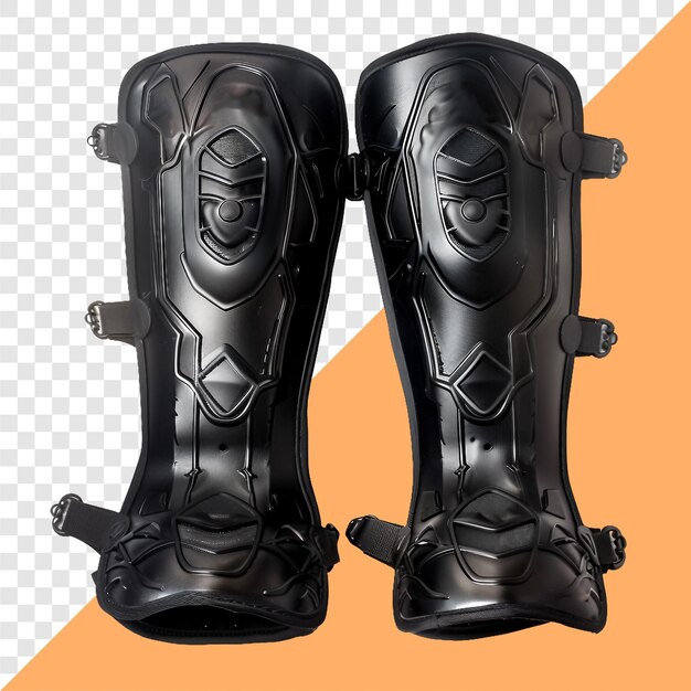 shin guards transparent background isolated image generative ai