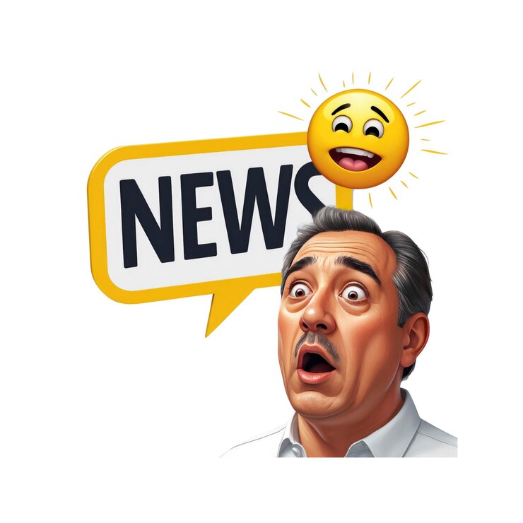 PSD shocked man reacts to breaking news