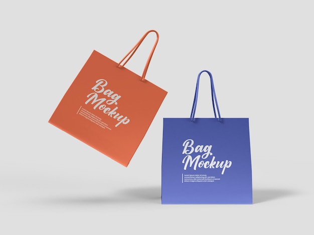 Shopping bag mockup