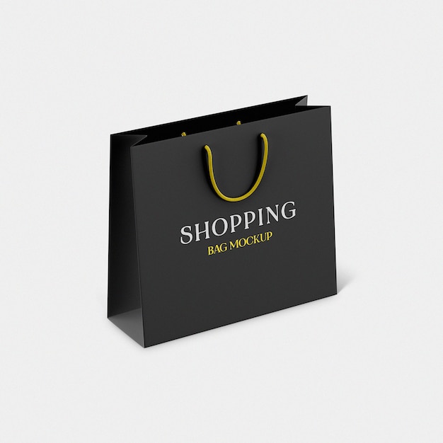 Shopping bag psd mockup