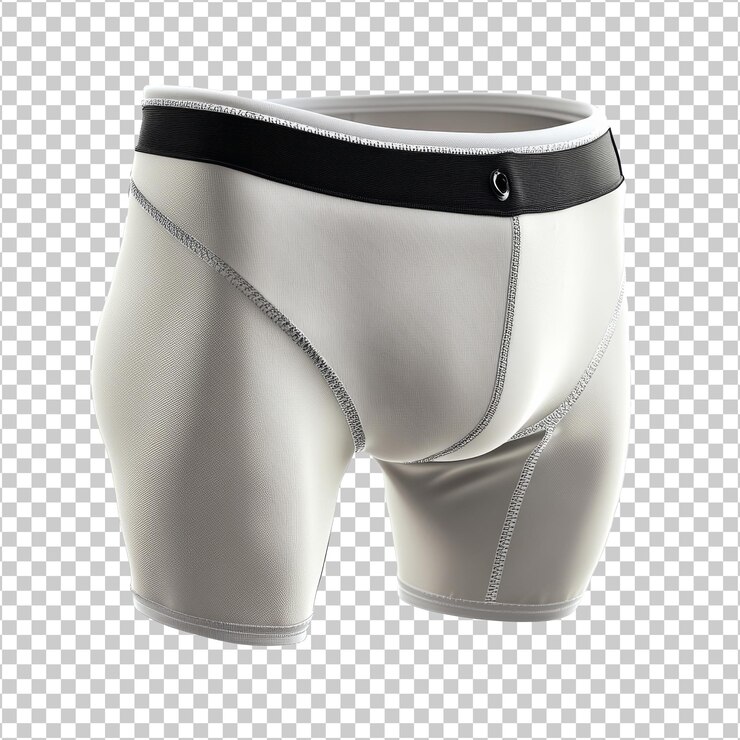 Shorts de sport confortables pour hommes à porter activement découpés transparents