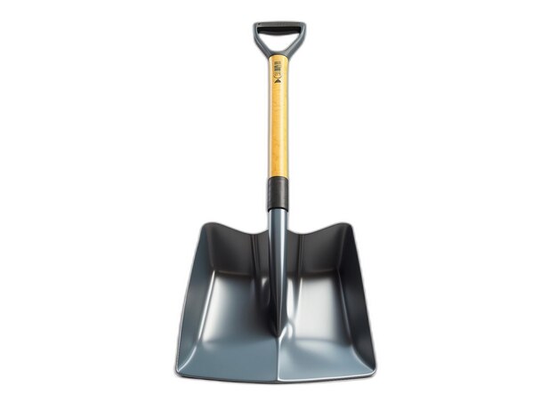 PSD shovel psd sur un fond blanc