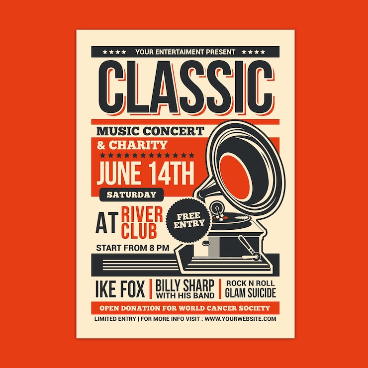 PSD show de música clássica