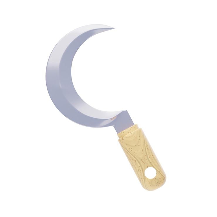 PSD sichel 3d-symbol