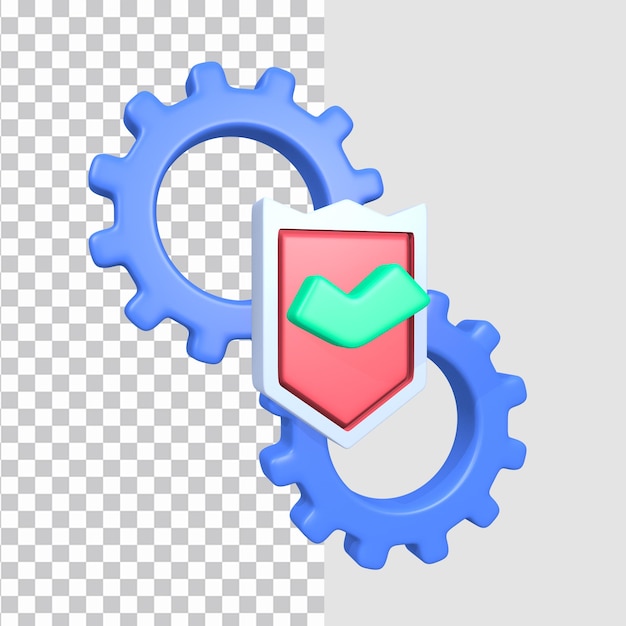 PSD sicherheitssystem 3d-business-symbol