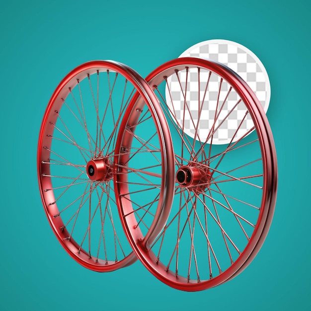 PSD side view of big wheel or monowheel cycle