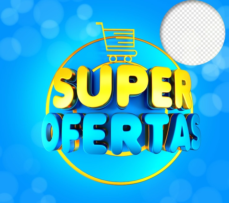 PSD sigillare le offerte per il rendering 3d di vendita
