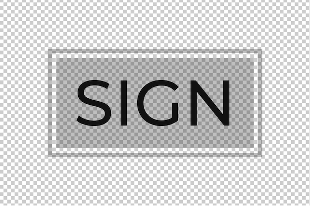 PSD sign-button-element grünes design-schema transparentes hintergrunddateiformat psd sign-button