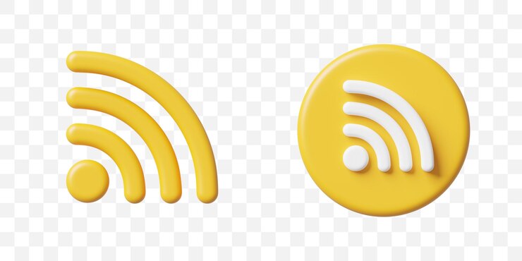 PSD signal connection icon 3d collection