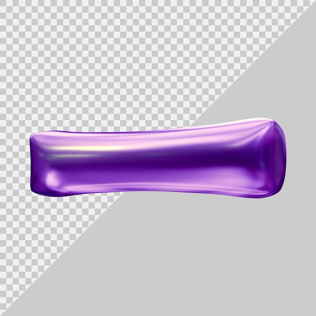 Signe moins dans le rendu 3d