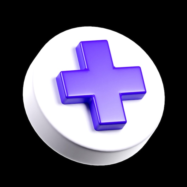 un signo de cruz