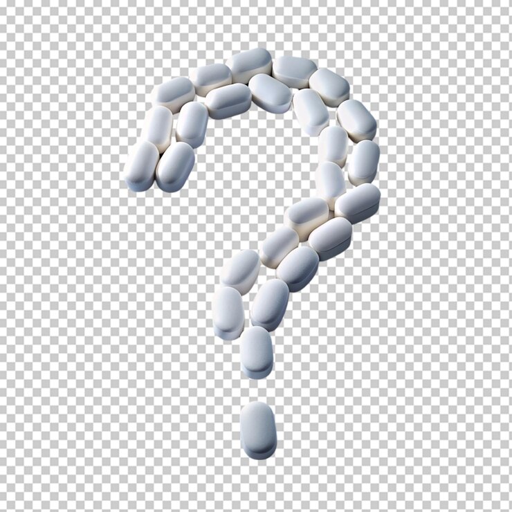 PSD signo de interrogación de pastillas