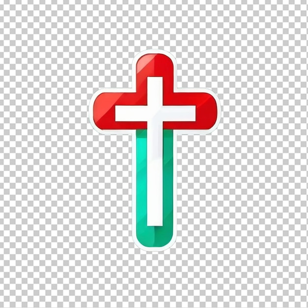 PSD signo de primeros auxilios símbolo de cruz cuadrada verde y blanca con texto first aid debajo de la ilustración vectorial