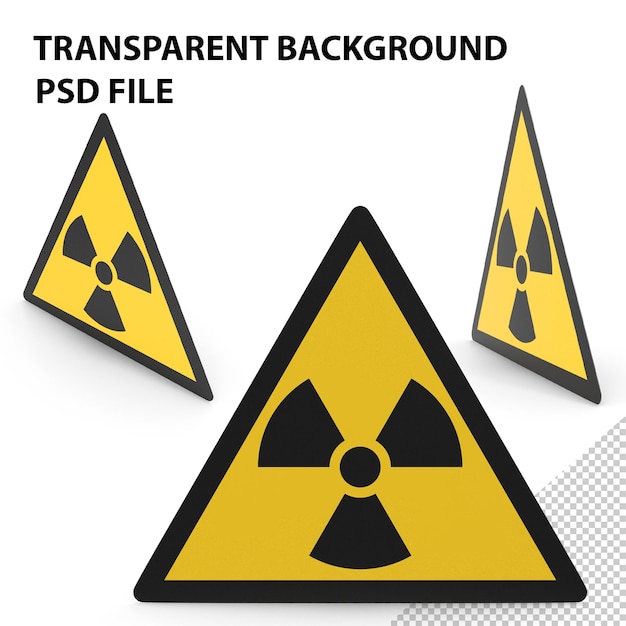 PSD signo de radiación