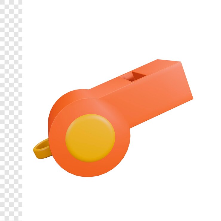 PSD silbato 3d