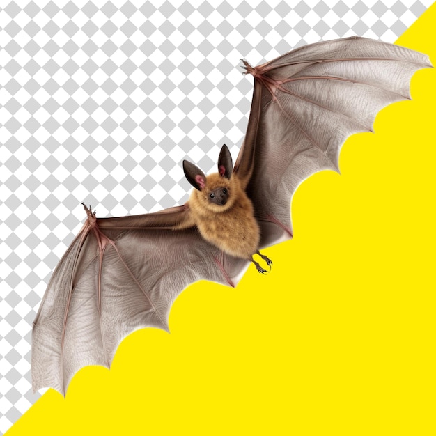 PSD silhouette de chauve-souris volante