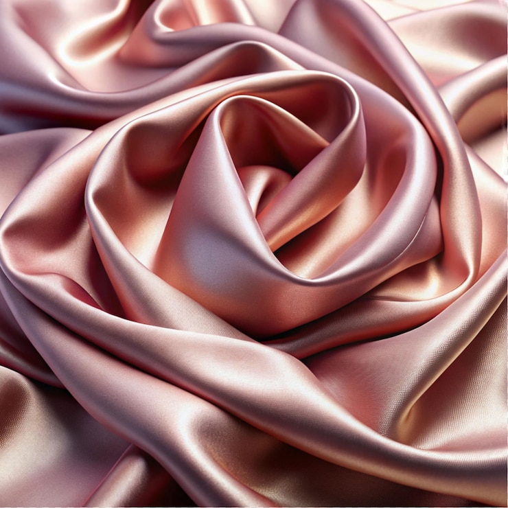 PSD silk on transparent background