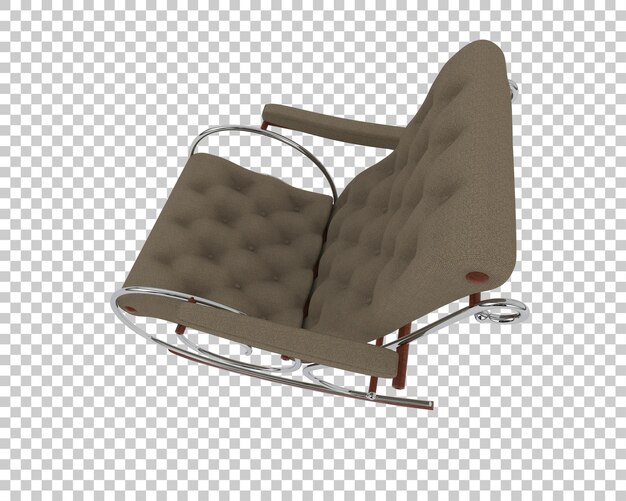 Silla de balanceo moderna de mediados de siglo