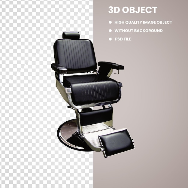 Silla de barbero mesa reclinable