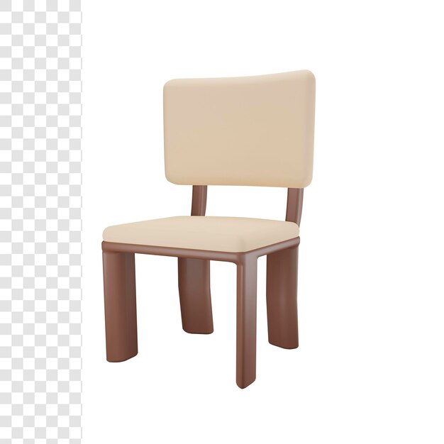 Silla de café 3d