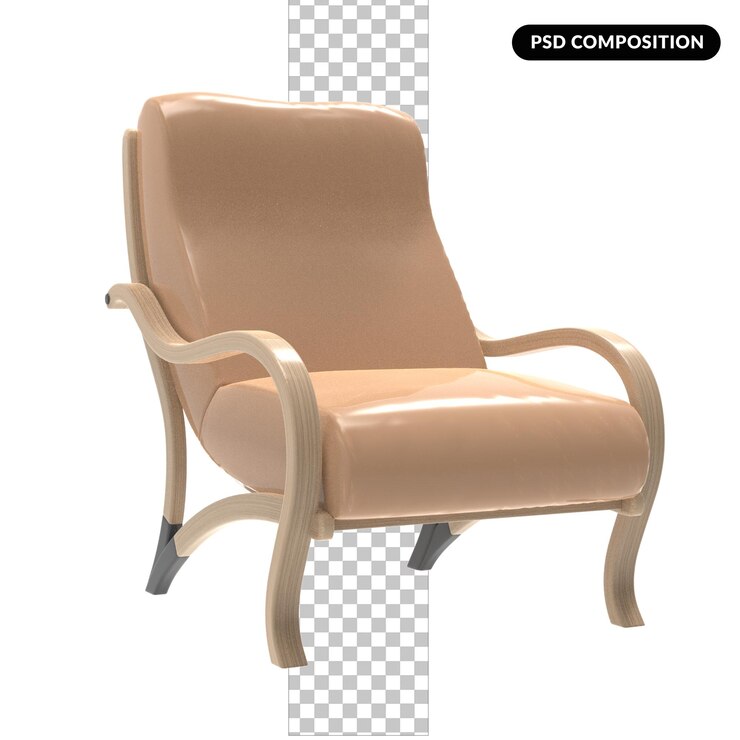 PSD silla de cuero