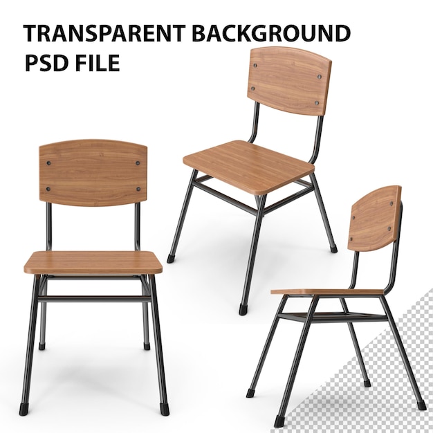 Silla escolar PNG