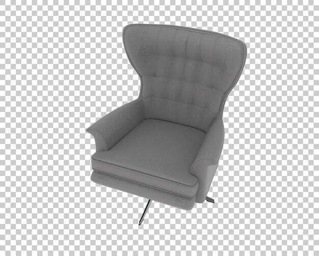 Silla giratoria moderna de mediados de siglo