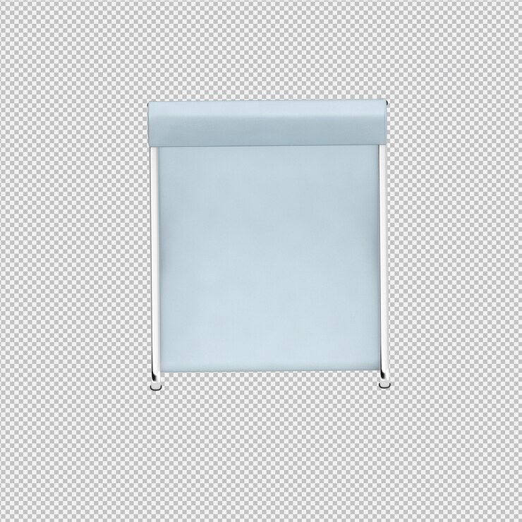 PSD silla isométrica render 3d