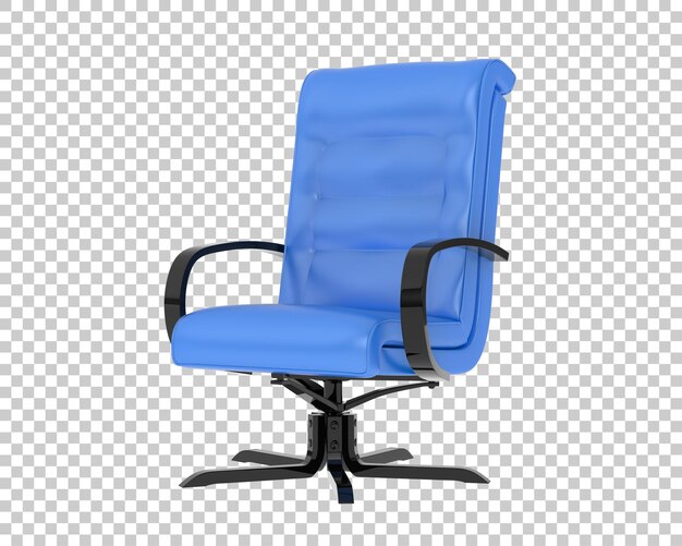 Silla de oficina giratoria azul
