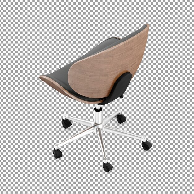 Silla de oficina isométrica