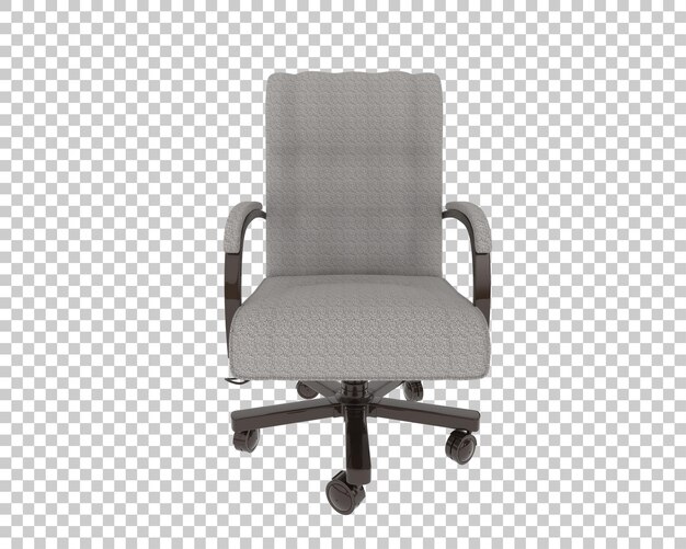 Silla de oficina moderna de color gris