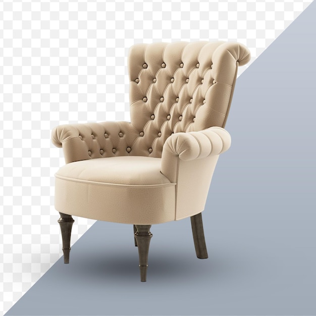 Una silla.
