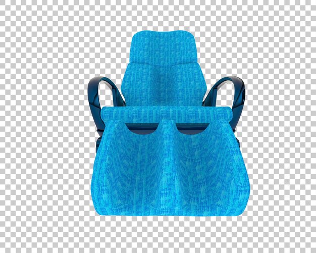 El sillón azul futurista
