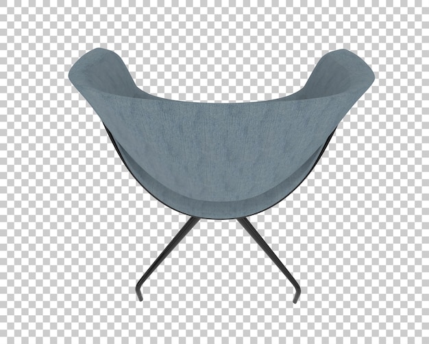 Sillón azul moderno