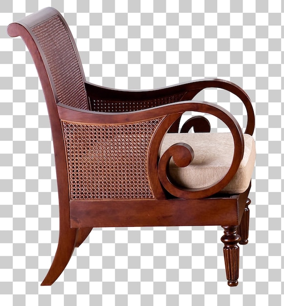 Sillón clásico de caña